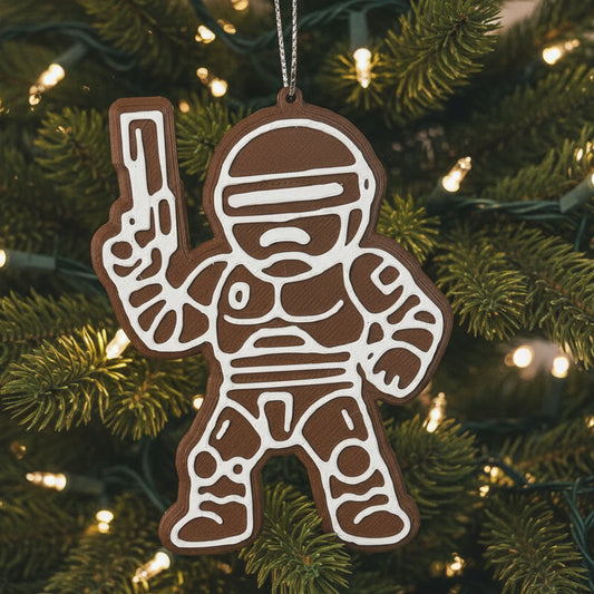 Hollywood Holidays:  Dead or alive, you’re coming with me. “Gingerbread” Ornament