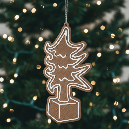 Hollywood Holidays:  It’s Art, You Philistine “Gingerbread” Ornament