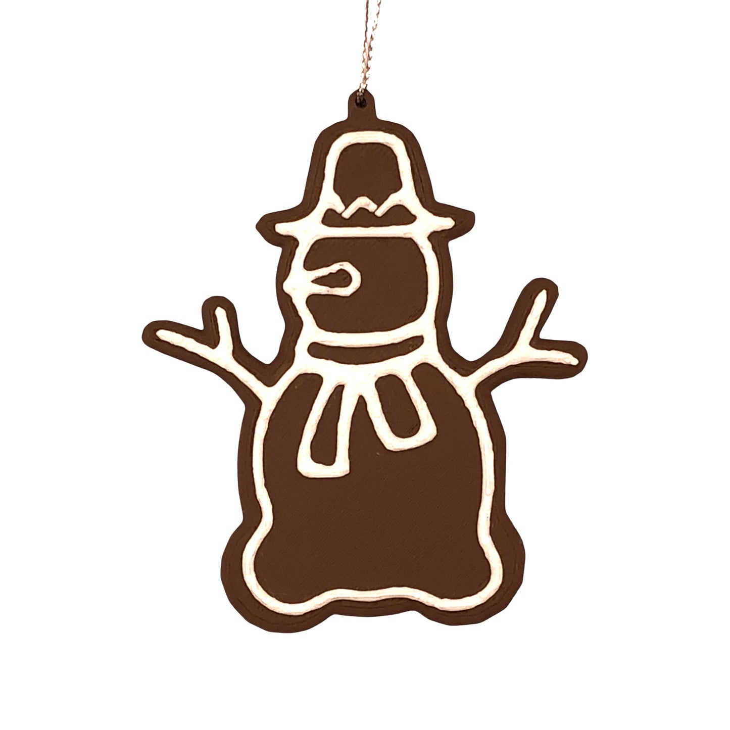 Happy Holidays Gingerbread Ornaments