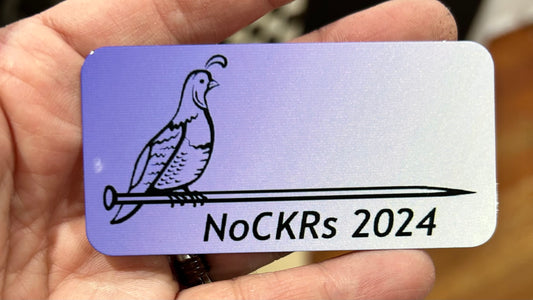 NoCKRs Bag Name Pins