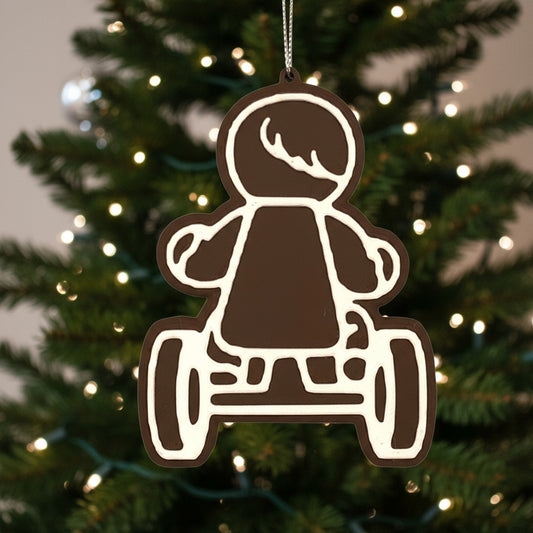 Hollywood Holidays Ornament: Big Wheel Danny "Gingerbread" Ornament