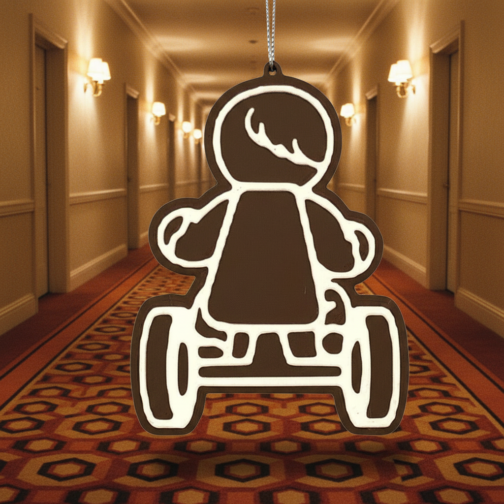 Hollywood Holidays Ornament: Big Wheel Danny "Gingerbread" Ornament