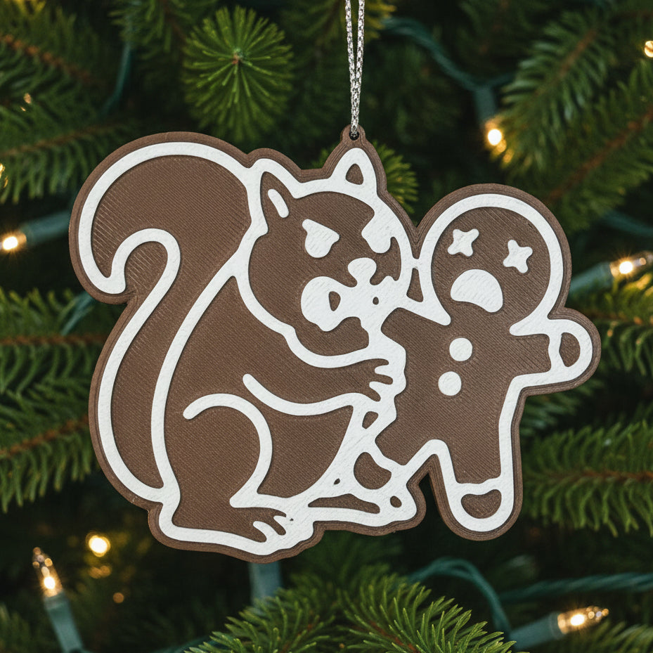 Holiday Horrors: SquirrelsRevenge “Gingerbread” Ornament