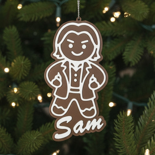 Holiday Horrors: Sam “Gingerbread” Ornament