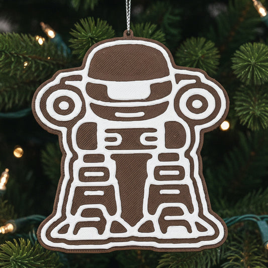 Hollywood Holidays:  ED-209 “Gingerbread” Ornament