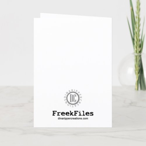 Freeks of Nature I - 5x7 inch Notecard (Seller Portal)