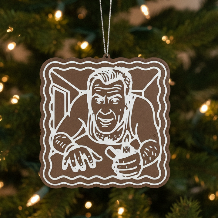 Hollywood Holidays: Come Out to the Coast… "Gingerbread" Ornament