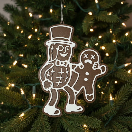 Holiday Horrors: Mr. Peanut’s Revenge “Gingerbread” Ornament