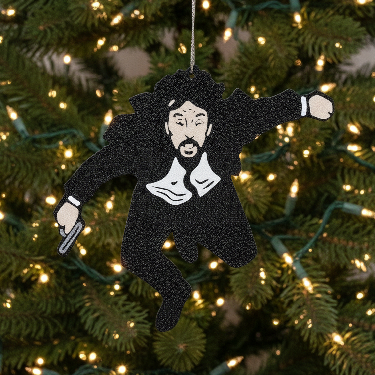 Hollywood Holidays: Happy Trails, Hans! (Realistic) Ornament