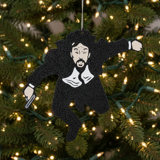 Hollywood Holidays: Happy Trails, Hans! (Realistic) Ornament