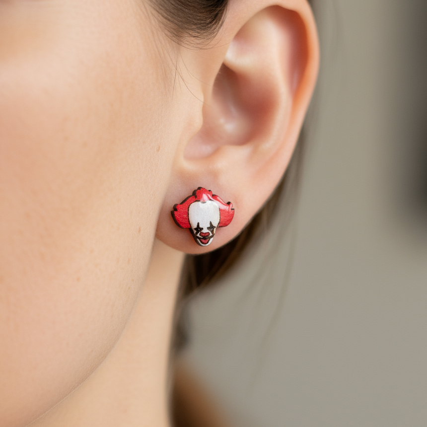 New Homicidal Clown w/Red Balloon