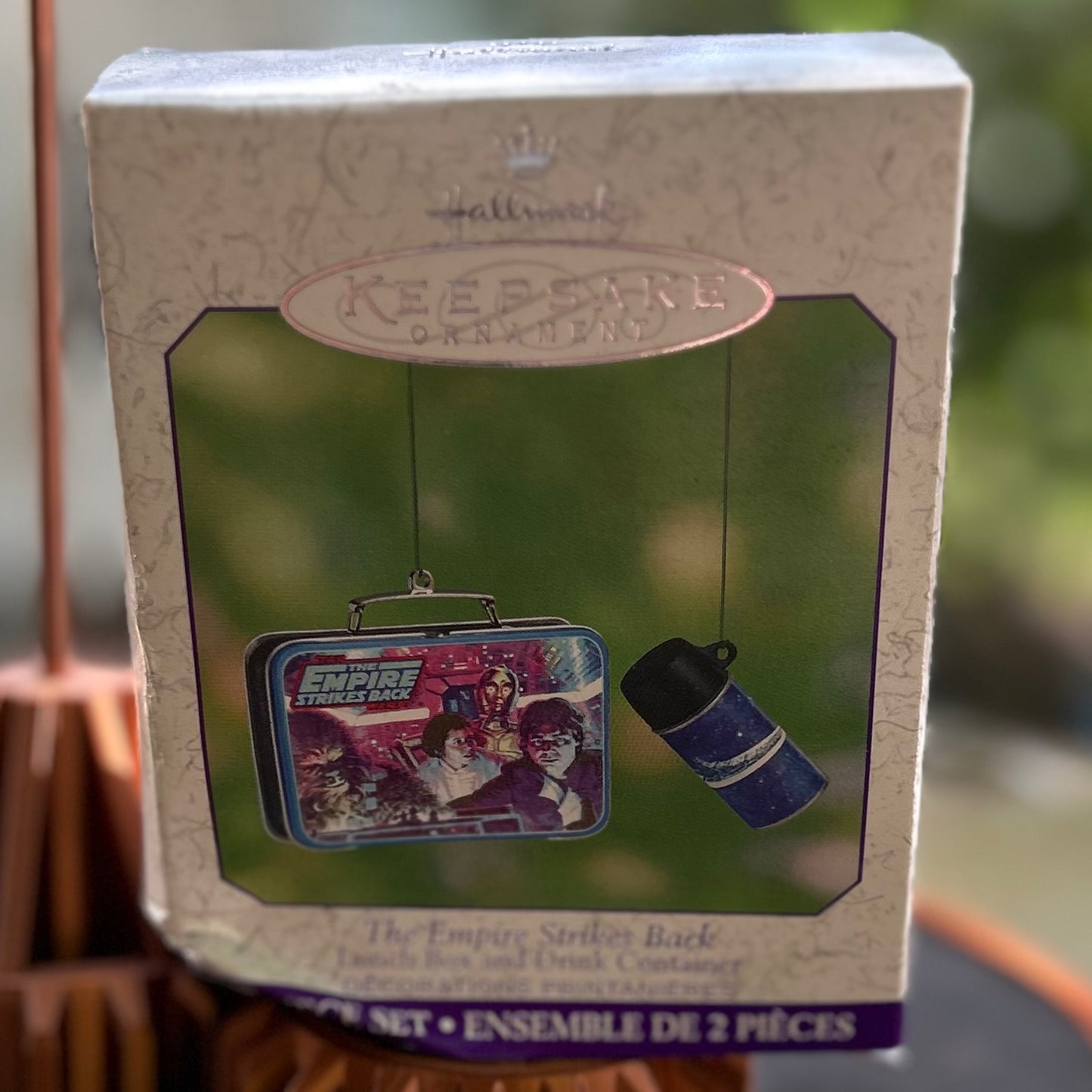 2001 The Empire Striker Back Lunch Container & Drink Container Hallmark Keepsake Ornaments