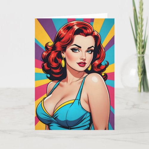 Bombshell I - 5x7 inch Notecard