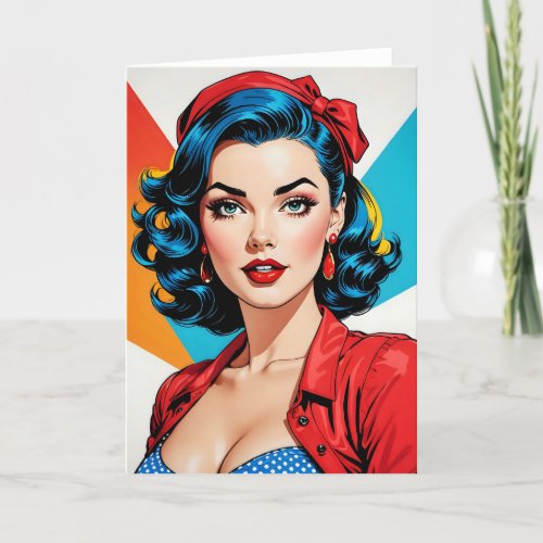 Bombshell IX - 5x7 inch Notecard