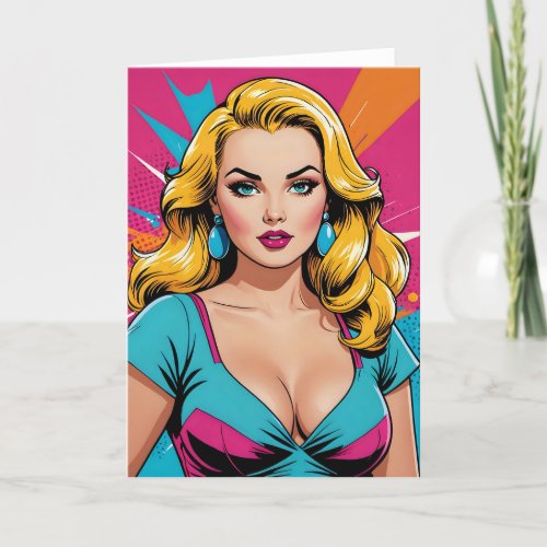 Bombshell VII - 5x7 inch Notecard