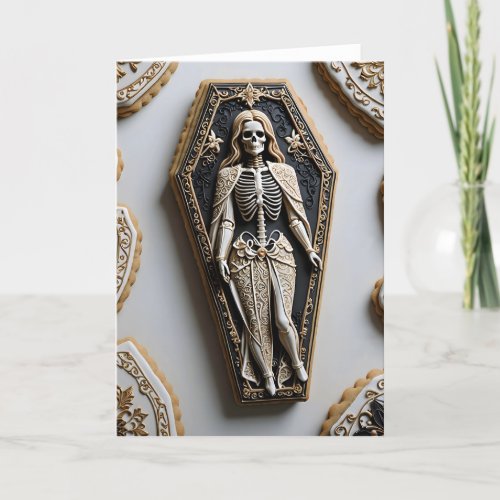 Coffin Cookie III - 5x7 inch Notecard (Seller Portal)
