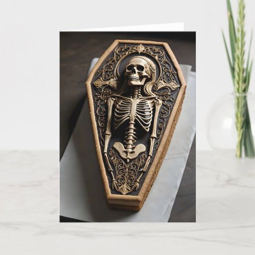 Coffin Cookie XIII - 5x7 inch Notecard (Seller Portal)