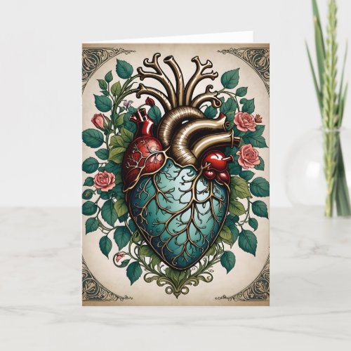 Creepy Art Nouveau I - 5x7 inch Notecard (Seller Portal)