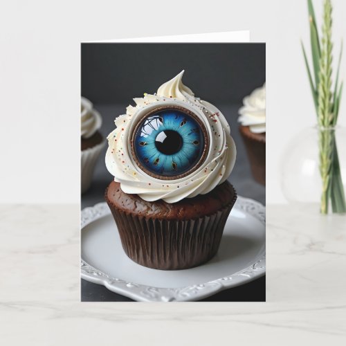Creepy Cupcake VI - 5x7 inch Notecard (Seller Portal)