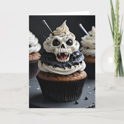 Creepy Cupcake XIX - 5x7 inch Notecard (Seller Portal)