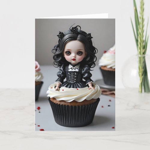 Creepy Cupcake XVII - 5x7 inch Notecard (Seller Portal)