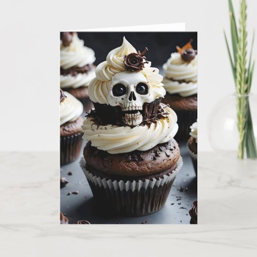 Creepy Cupcake XX - 5x7 inch Notecard (Seller Portal)