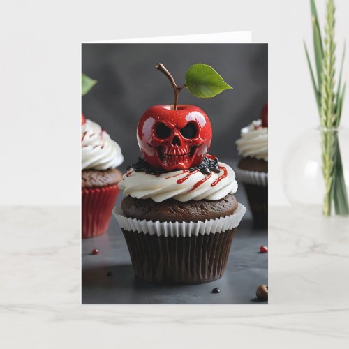 Creepy Cupcake XXII - 5x7 inch Notecard (Seller Portal)