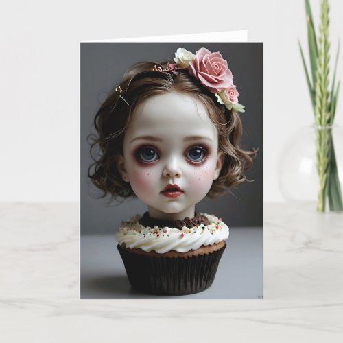 Creepy Cupcake XXIII - 5x7 inch Notecard