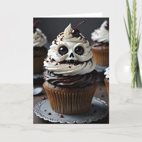 Creepy Cupcake XXVI - 5x7 inch Notecard (Seller Portal)