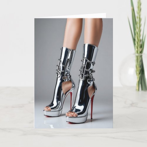 Fancy Feet I - 5x7 inch Notecard (Seller Portal)