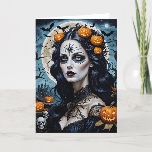 Gothic Halloween I - 5x7 inch Notecard