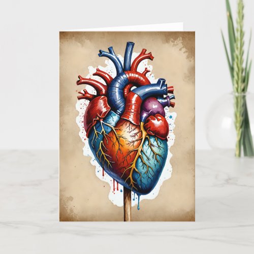 Heart I - 5x7 inch Notecard