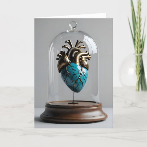 Glass Heart IV - 5x7 inch Notecard (Seller Portal)