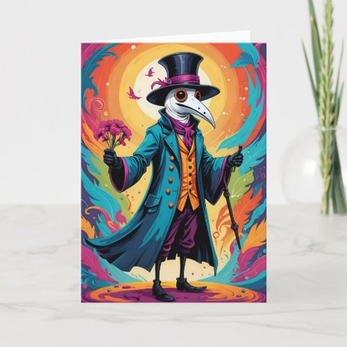 Plague Doctor II - 5x7 inch Notecard