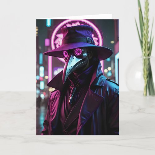 Plague Doctor V - 5x7 inch Notecard