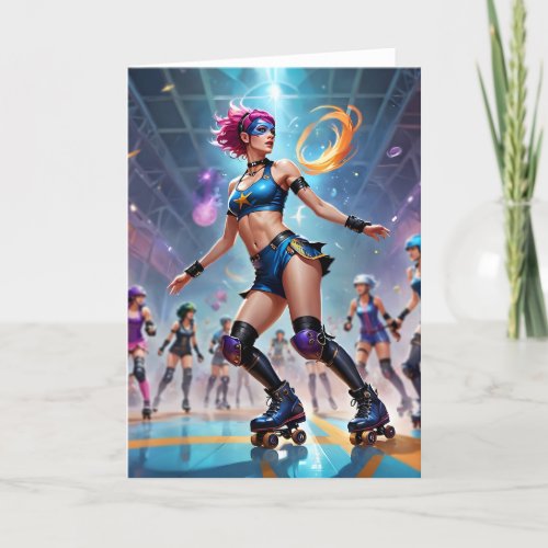 Roller Derby - 5x7 inch Notecard (Seller Portal)