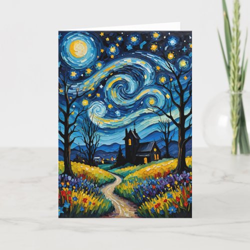 Starry IV - 5x7 inch Notecard (Seller Portal)