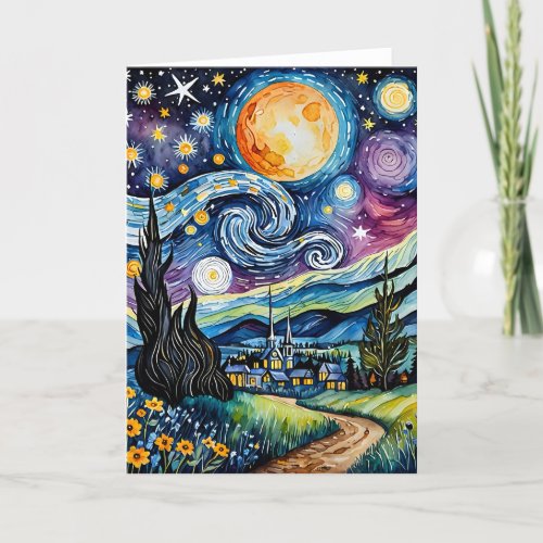 Starry VI - 5x7 inch Notecard (Seller Portal)