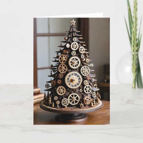 Steampunk Tree I - 5x7 inch Notecard