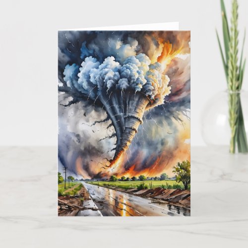 Twister - 5x7 inch Notecard (Seller Portal)