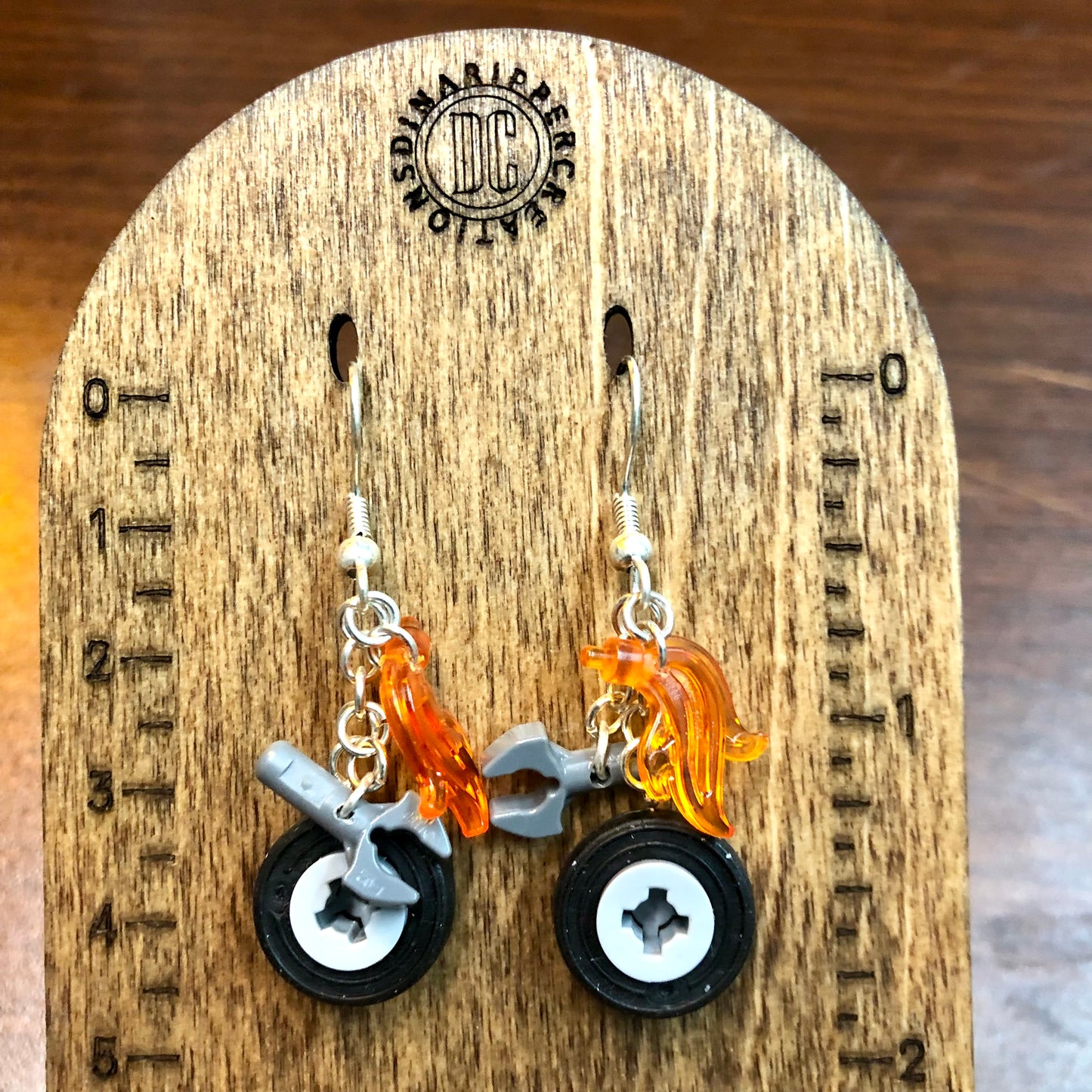 Up-Cycled Novelty Earrings - Assorted Materials