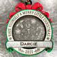 Personalized “Have Yourself a Merry Little Christmas” Ornament (with Different Acrylic Background Designs!)